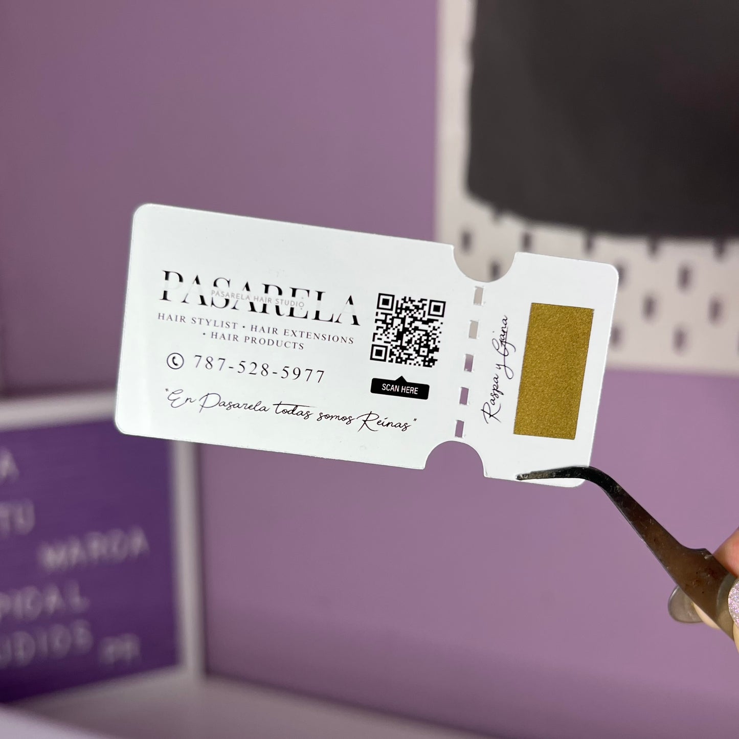 Ticket Scratch-off